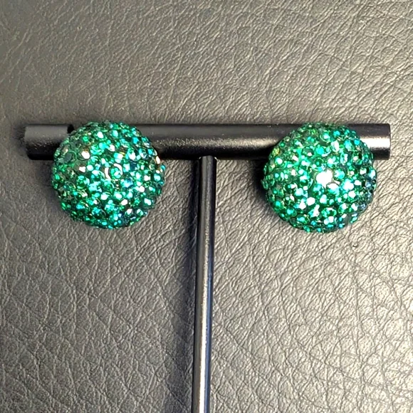 J Crew Crystal Pave Earrings - Picture 2 of 5